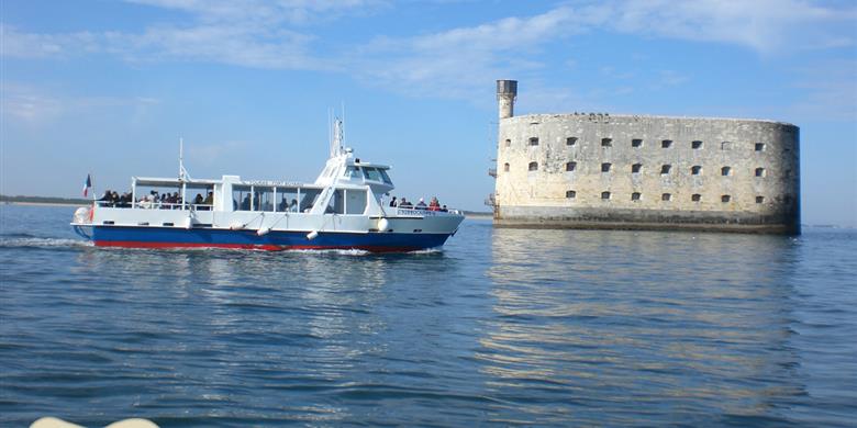 Boottoch naar Fort Boyard 