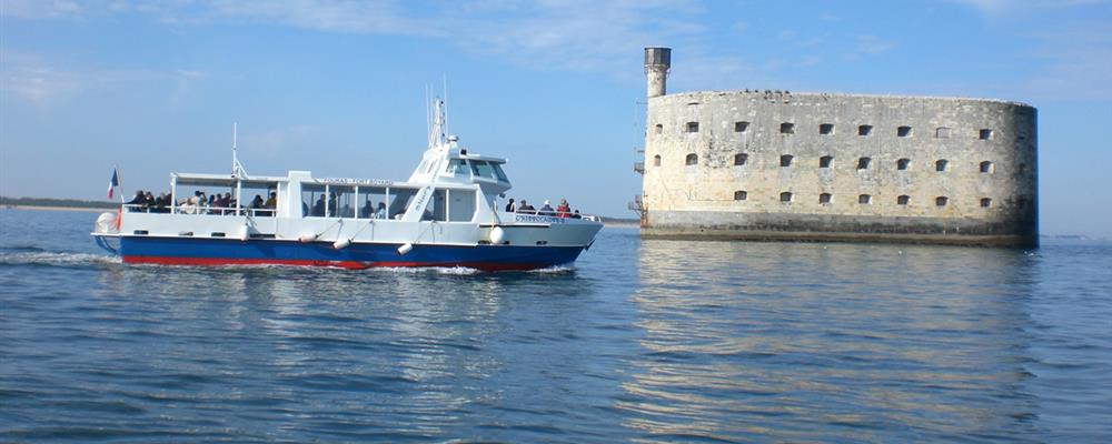 Boottoch naar Fort Boyard 