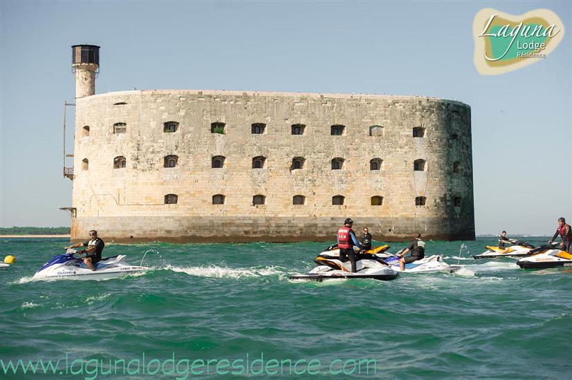 Jetski-ritten in de omgeving van Fort Boyard - Océanic Jet Quad - Frankrijk