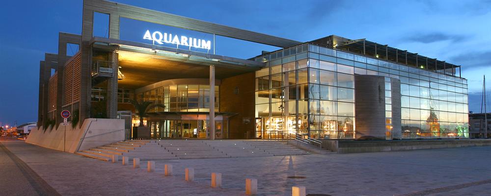 Facade Aquarium La Rochelle dichtbij Laguna Lodge Résidence