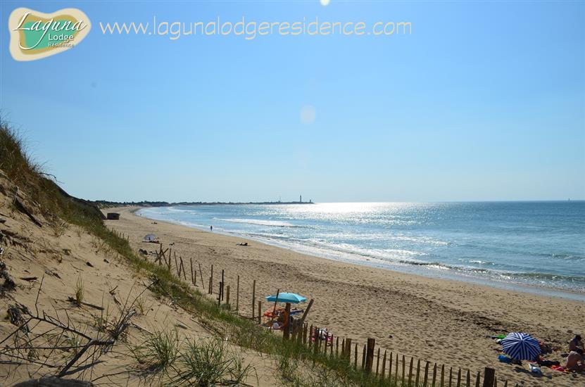 La Conche strand, Île de Ré, Atlantische kust, Frankrijk
