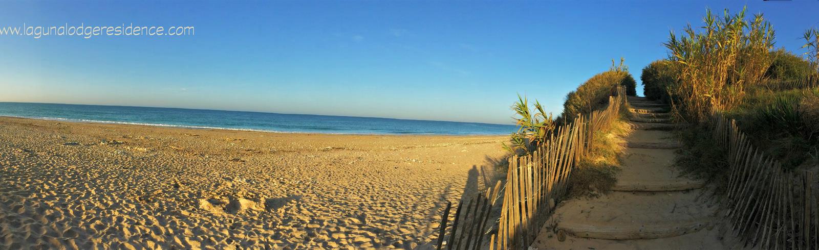 De prachtige stranden van de Atlantische kust van Frankrijk